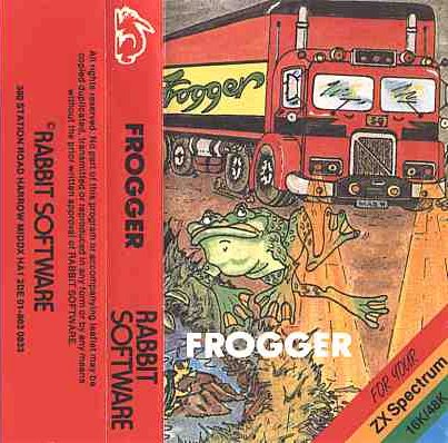 Frogger for ZX Spectrum by Rabbit Software