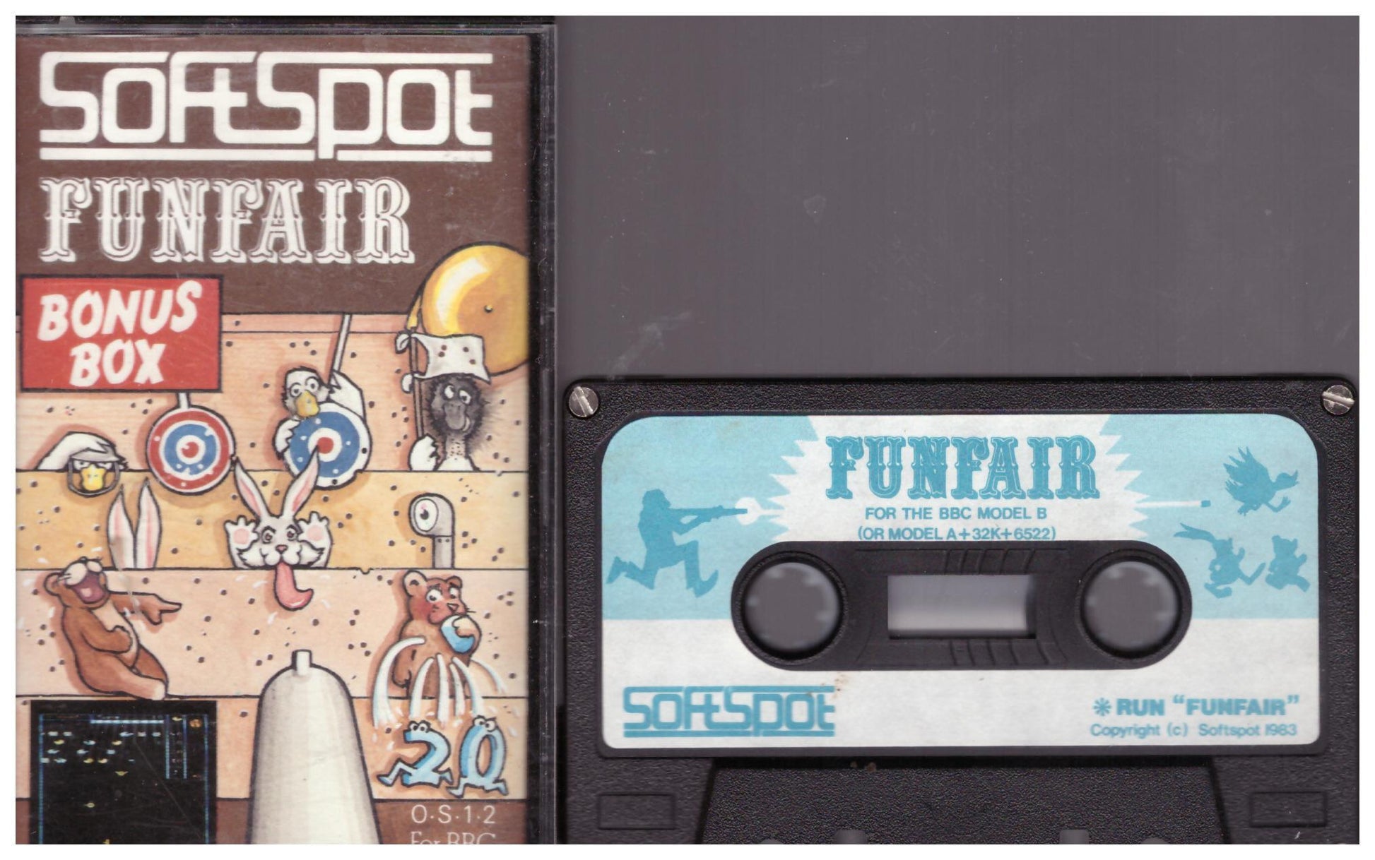 Funfair for BBC Micro from SoftSpot