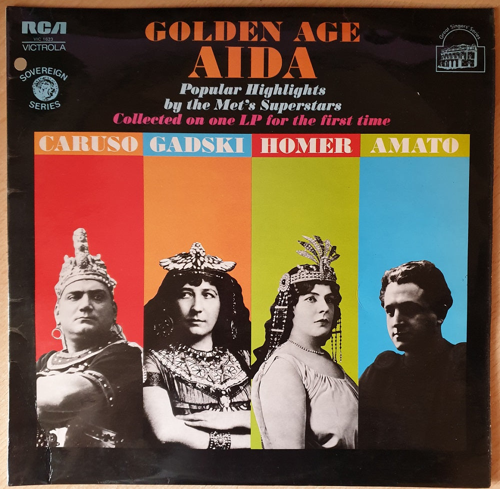 Golden Age Aida: Popular Highlights By The Met's Superstars from RCA (VIC 1623)