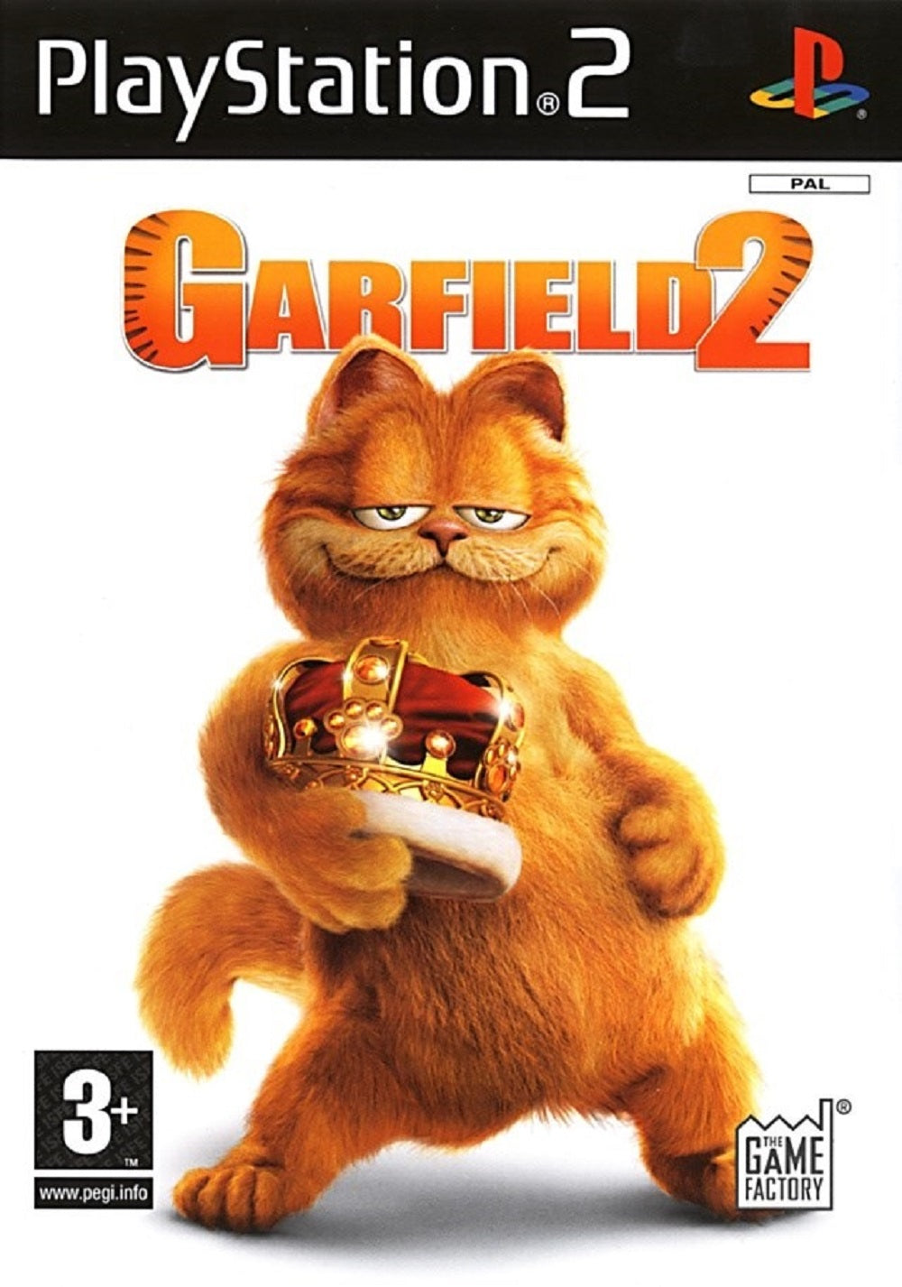 Garfield 2 PAL for Sony Playstation 2/PS2 from The Game Factory (SLES 54172)