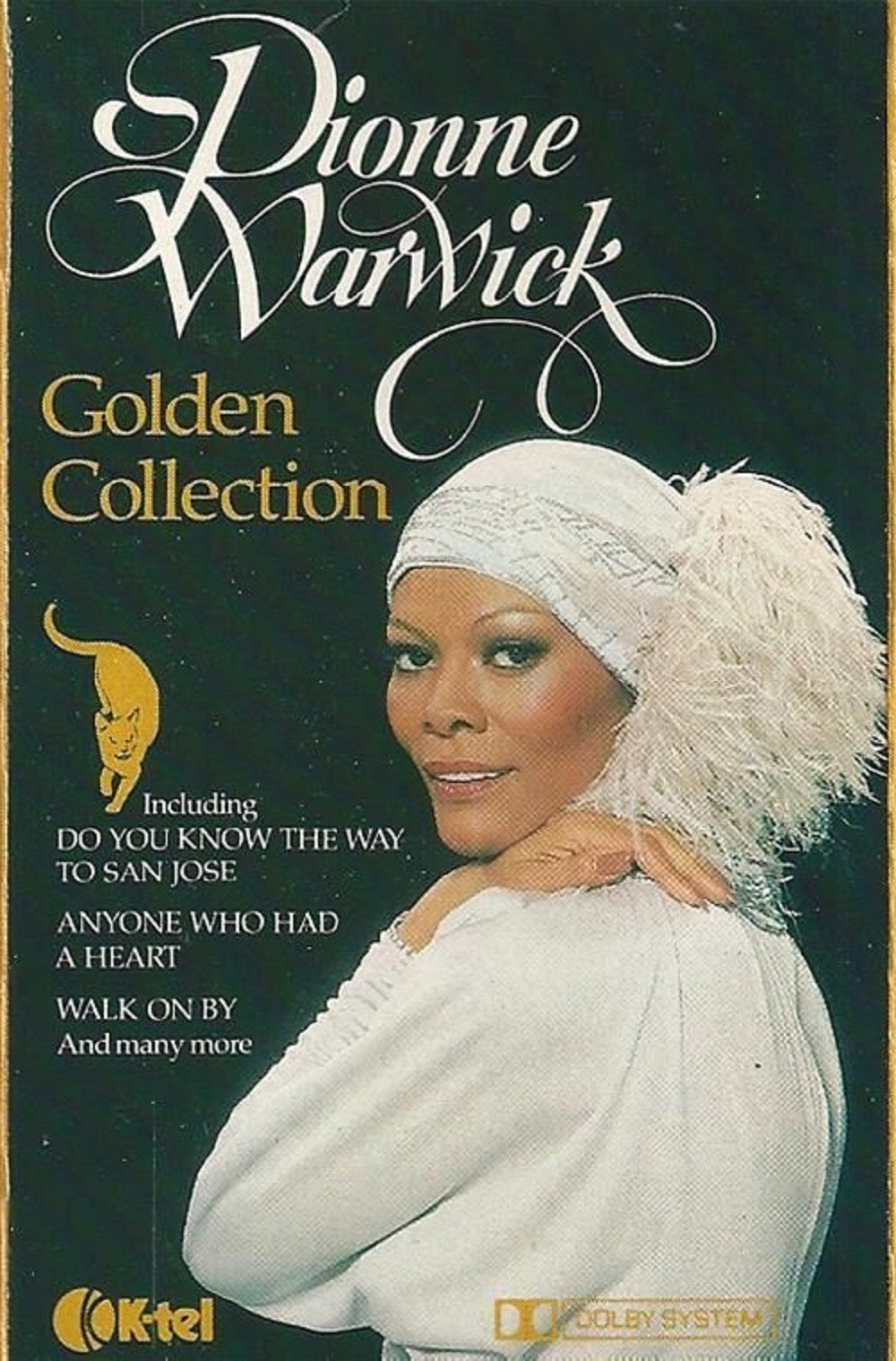 Golden Collection by Dionne Warwick from K-Tel (CE 2137)