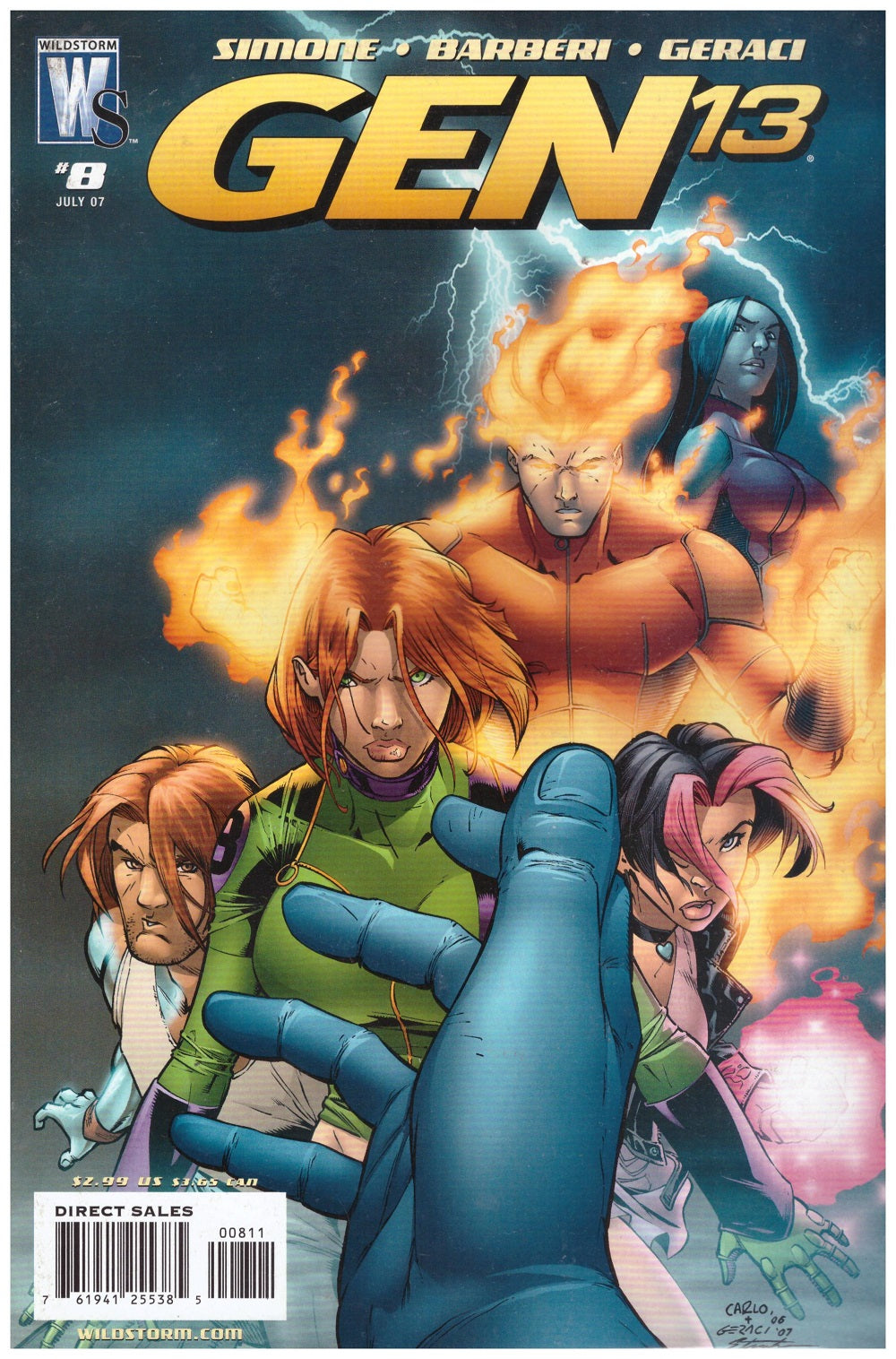 Gen 13 #8 Jul 07 from Wildstorm Comics