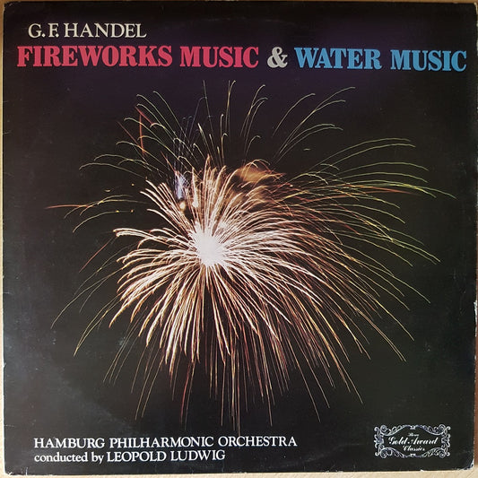 G.F. Handel Fireworks Music & Water Music vinyl, Hamburg Philharmonic Orchestra, Stereo Gold Award Classics