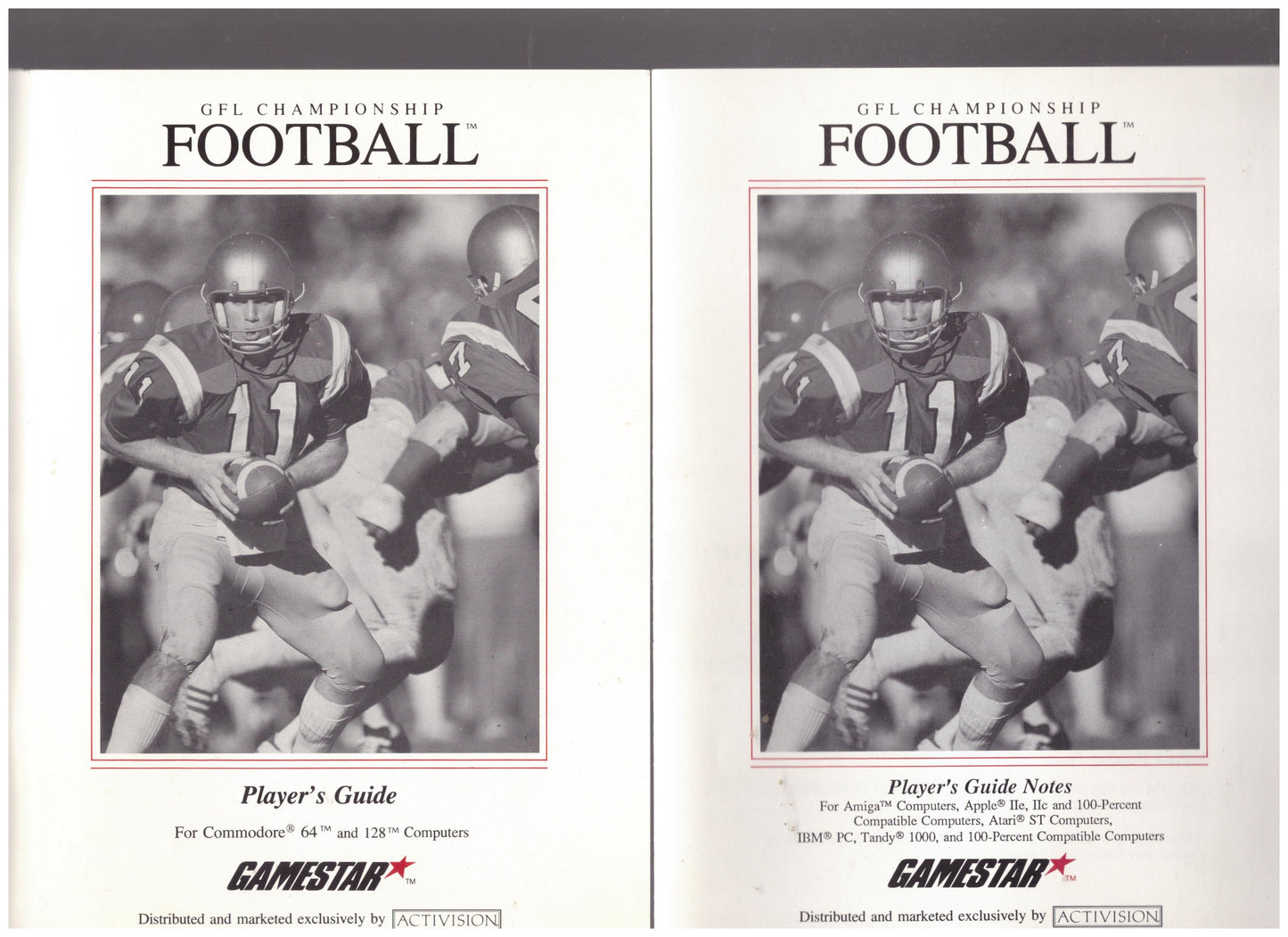 GFL Championship Football for Commodore Amiga from Gamestar