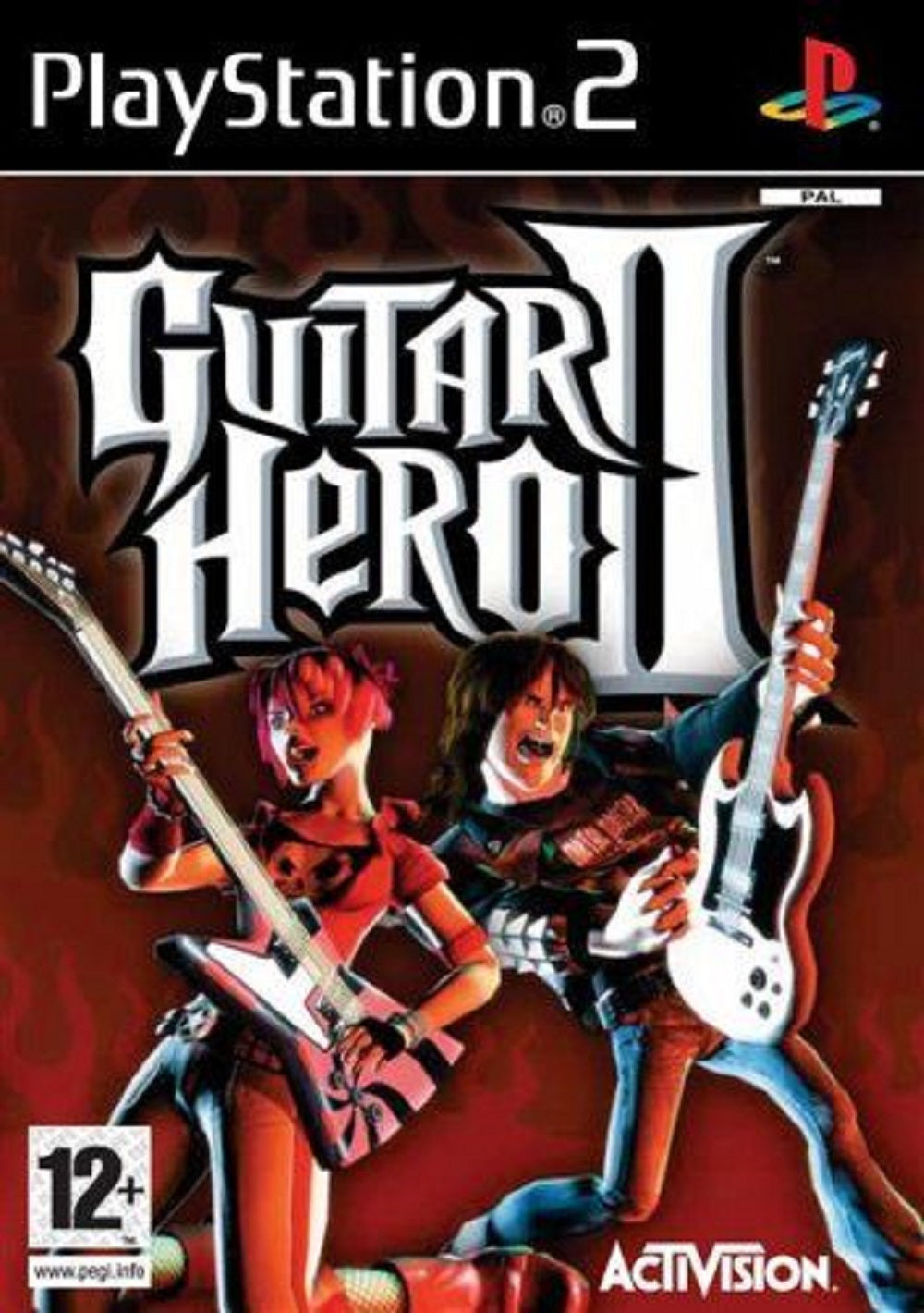 Guitar Hero II PAL for Sony Playstation 2/PS2 from Activision (SLES 54442)