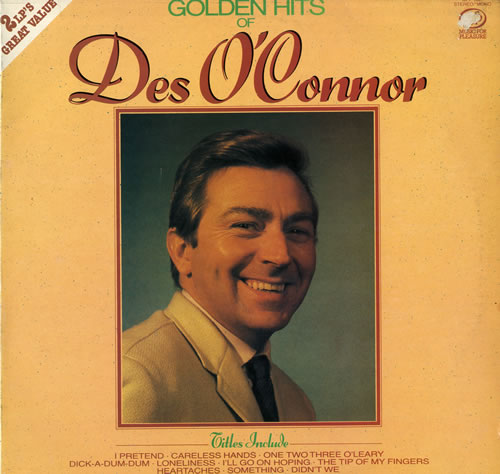 Golden Hits Of Des O'Connor from Music For Pleasure/EMI