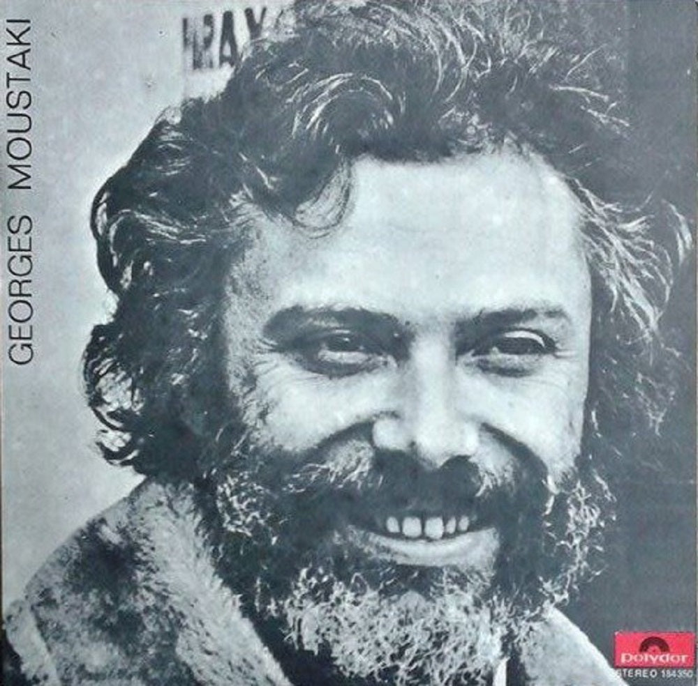 Georges Moustaki Polydor vinyl, vintage French music album, collectible Georges Moustaki record, Polydor 184 350 vinyl record