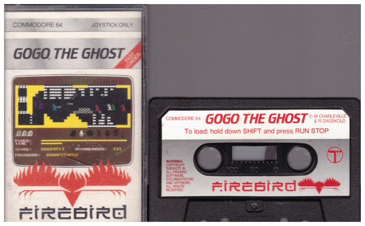 Gogo The Ghost for Commodore 64 by Firebird