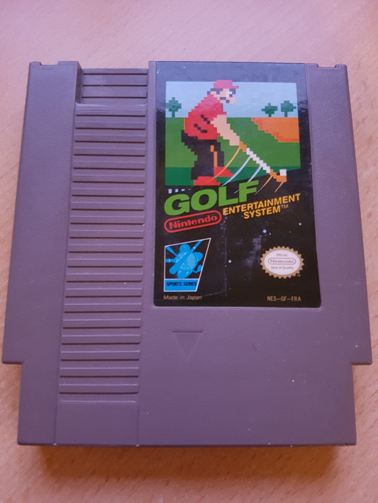 Golf PAL for Nintendo Entertainment System/NES from Nintendo (NES-GF-FRA)