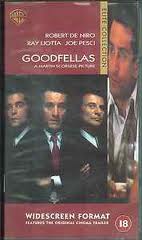 Goodfellas on VHS from Warner Home Video