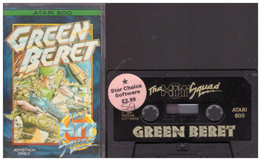 Green Beret for Atari 8-Bit Computers from The Hit Squad