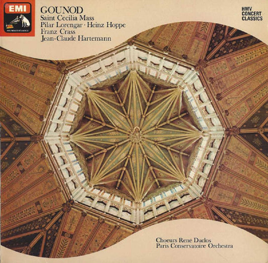 Gounod: Saint Cecilia Mass by Heinz Hoppe/Choeurs Rene Duclos/Paris Conservatoire Orchestra from His Master's Voice (SXLP 30206)