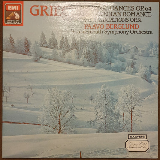 Grieg: Symphonic Dances Op. 64/Old Norwegian Romance With Variations Op. 51 from His Master's Voice (ASD 4170)