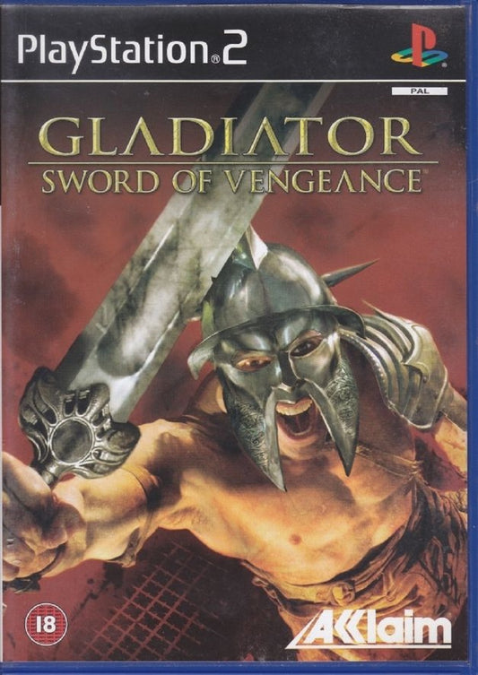 Gladiator: Sword Of Vengeance PAL for Sony Playstation 2/PS2 from Acclaim (SLES 51766)