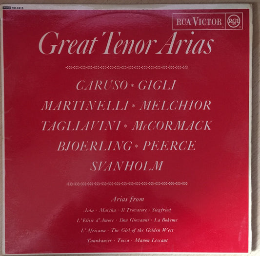 Great Tenor Arias from RCA Victor (RB-6515)