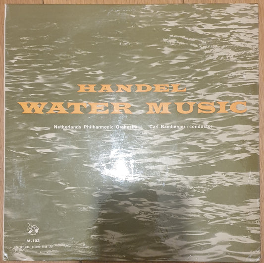 Handel: Water Music from Concert Hall Record Club (M-103)