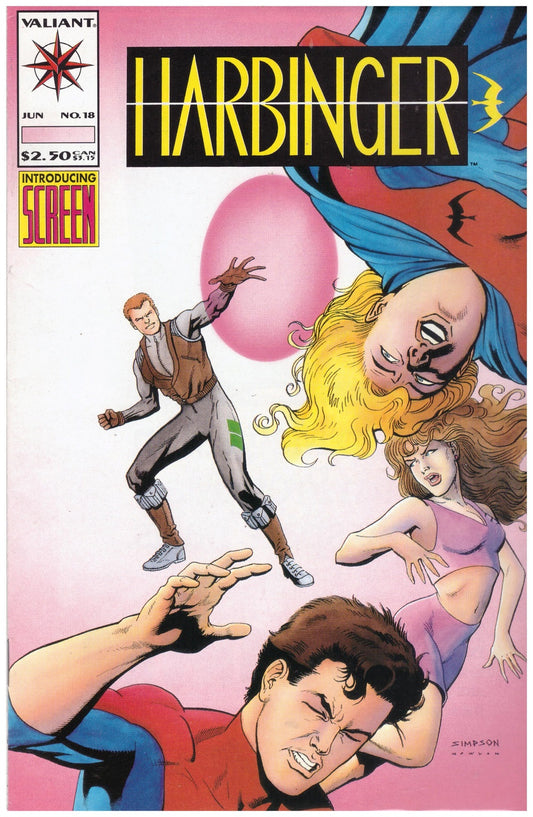 Harbinger #18 Jun 93 from Valiant Comics