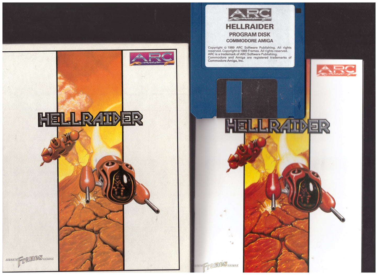 Hellraider for Commodore Amiga from Arc Developments