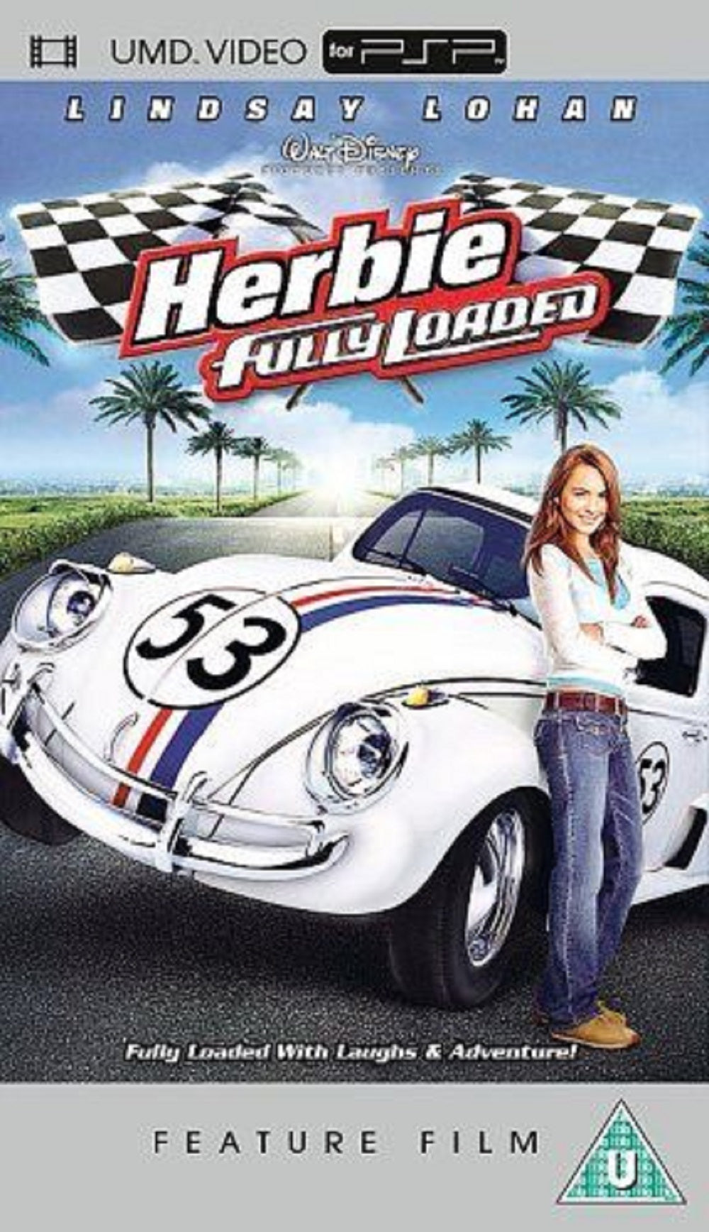 Herbie Fully Loaded UMD film for PSP, Walt Disney movie for PSP, Herbie racing adventure UMD film