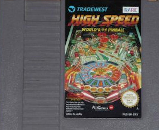 High Speed for Nintendo Entertainment System/NES from Rare/Tradewest (NES-8H-UKV)