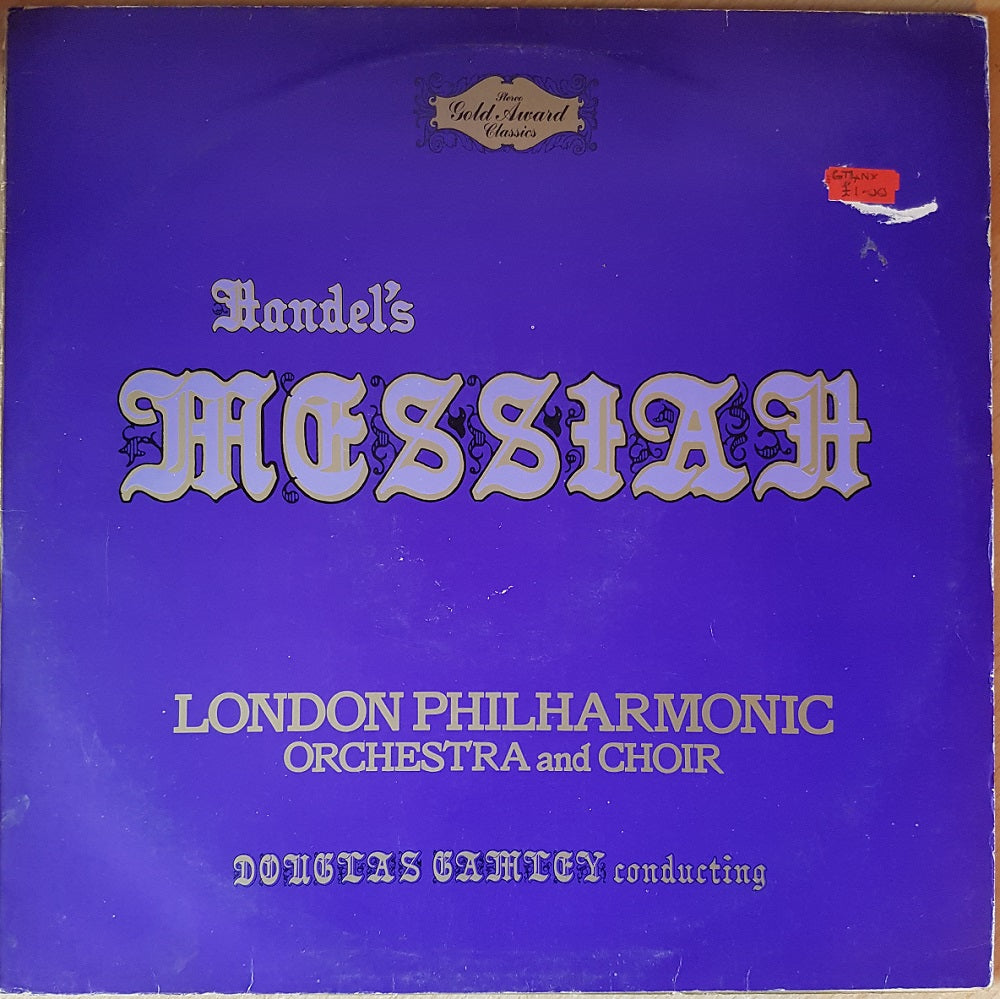 Handel's Messiah by London Philharmonic Orchestra And Choir from Stereo Gold Award Classics (MER 368)