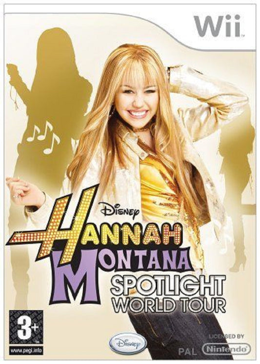 Hannah Montana Spotlight World Tour for Nintendo Wii from Disney (RVL-RHQP-UKV)