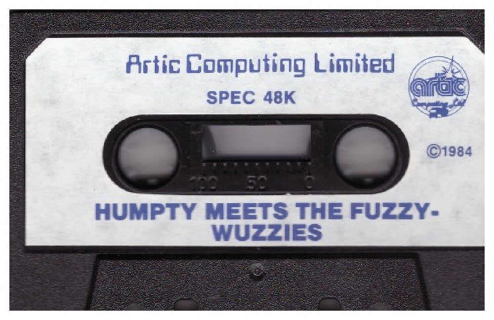 Humpty Dumpty Meets The Fuzzy-Wuzzies Tape Only for ZX Spectrum from Artic Computing