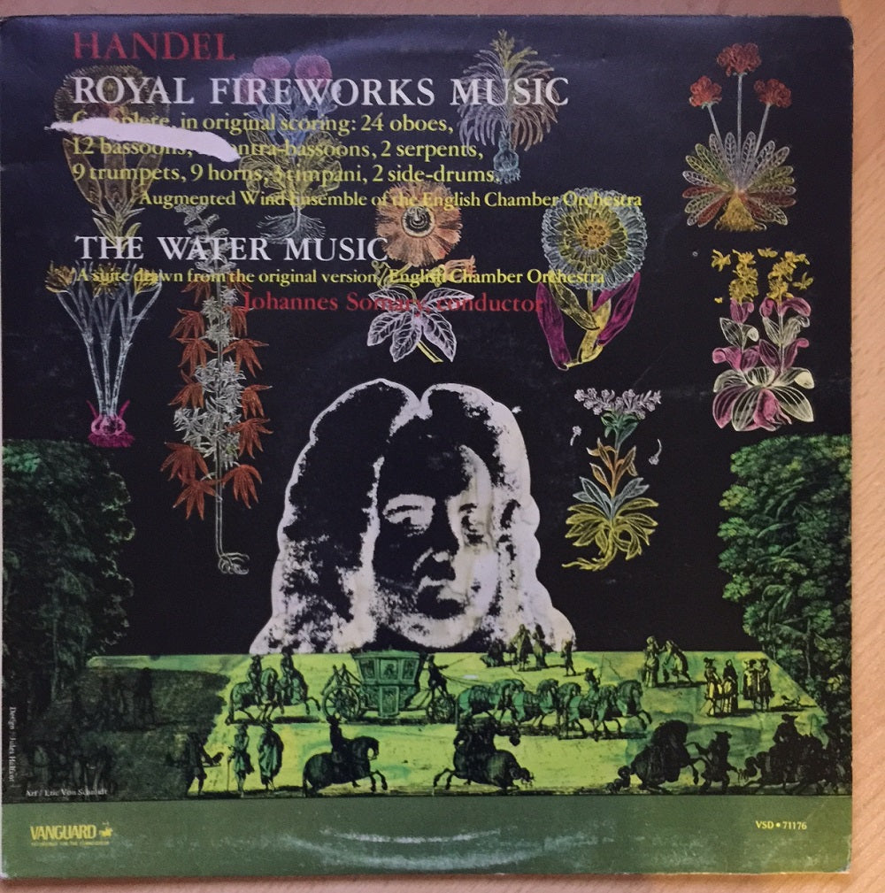 Handel: Royal Fireworks Music/The Water Music by English Chamber Orchestra & Johannes Somary from Vanguard (VSD71176)