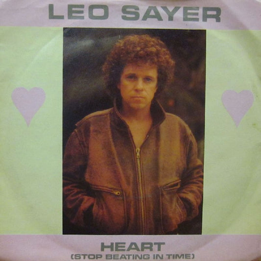 7" 45RPM Heart (Stop Beating In Time)/The End Of The Game by Leo Sayer from Chrysalis