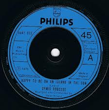 7" 45RPM Happy To Be On An Island In The Sun/Before by Demis Roussos from Philips