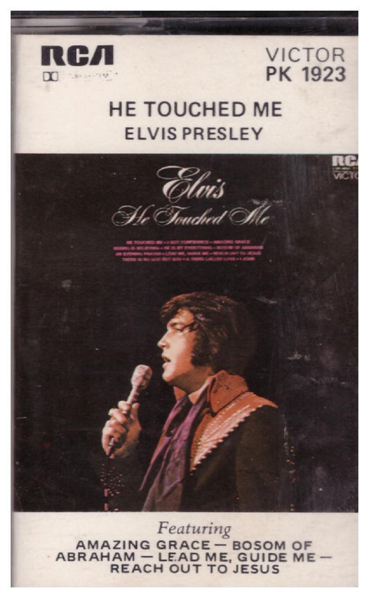 He Touched Me by Elvis Presley from RCA on Cassette (PK 1923)