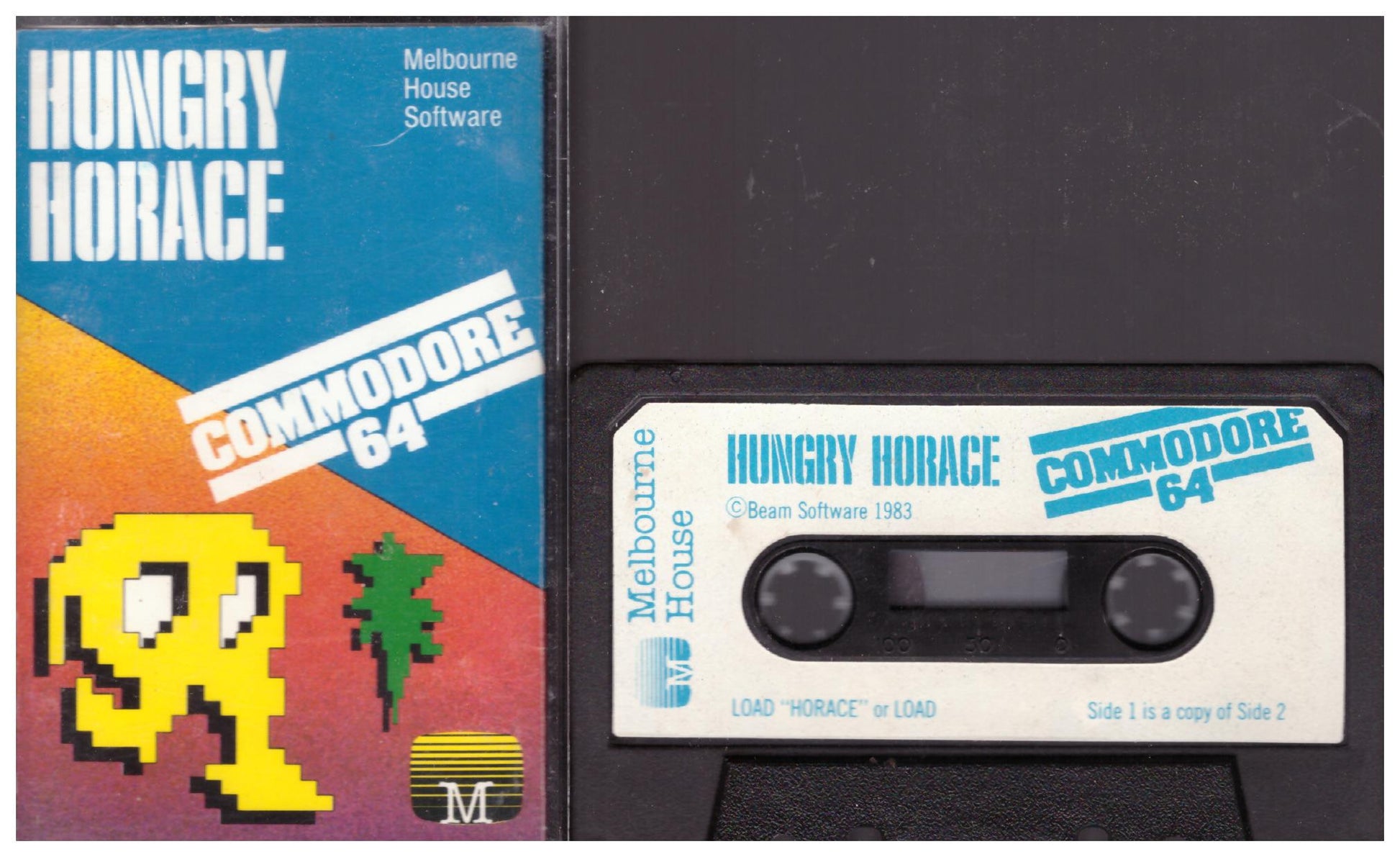 Hungry Horace for Commodore 64 from Melbourne House