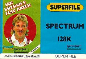 Ian Botham's Test Match/Superfile for Spectrum by Tynesoft on Tape