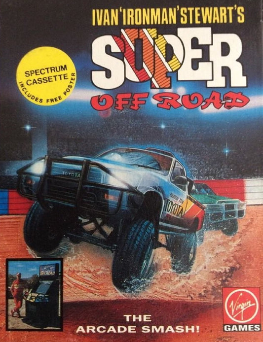 Ivan 'Ironman' Stewart's Super Off Road for ZX Spectrum from Virgin Games