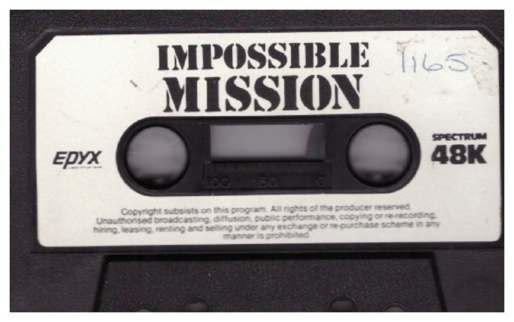 Impossible Mission Tape Only for ZX Spectrum from U.S. Gold