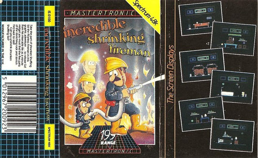 Incredible Shrinking Fireman for ZX Spectrum from Mastertronic