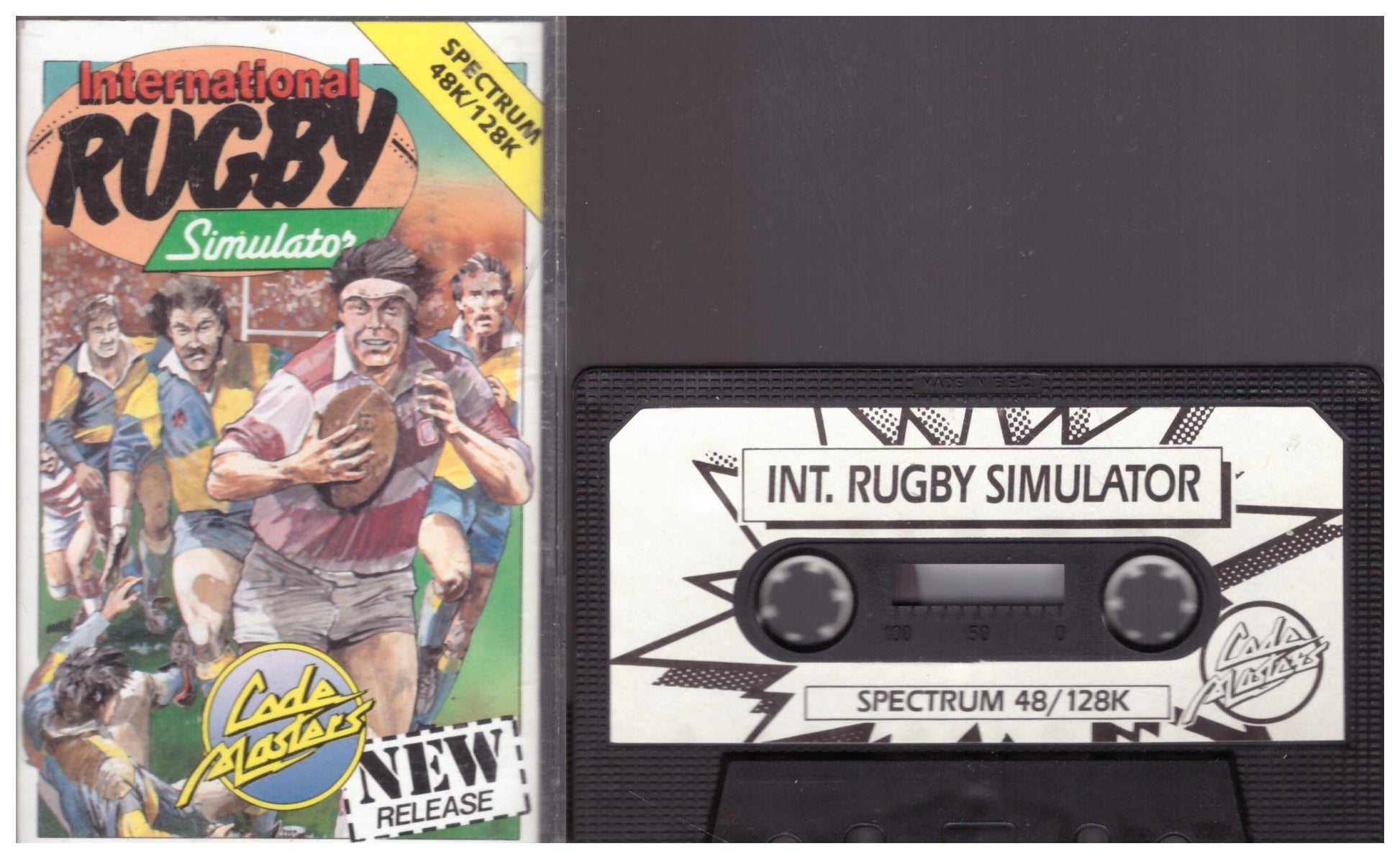 International Rugby Simulator for ZX Spectrum from CodeMasters