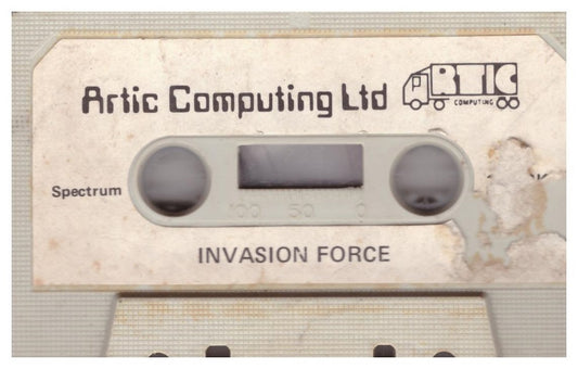 Invasion Force Tape Only for ZX Spectrum from Artic Computing