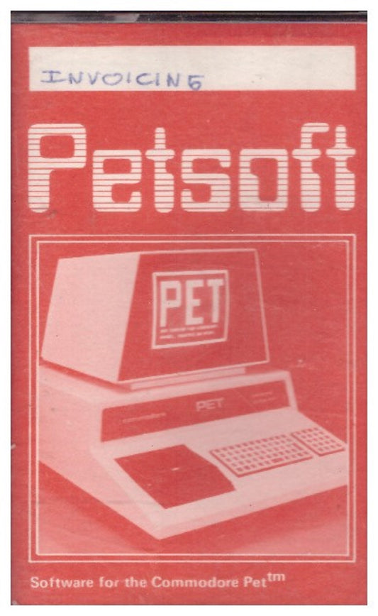 Invoicing for Commodore PET from Petsoft