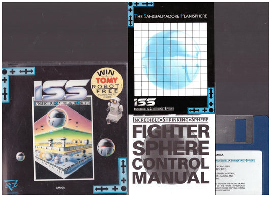 ISS: Incredible Shrinking Sphere for Commodore Amiga from Electric Dreams (WD 628)