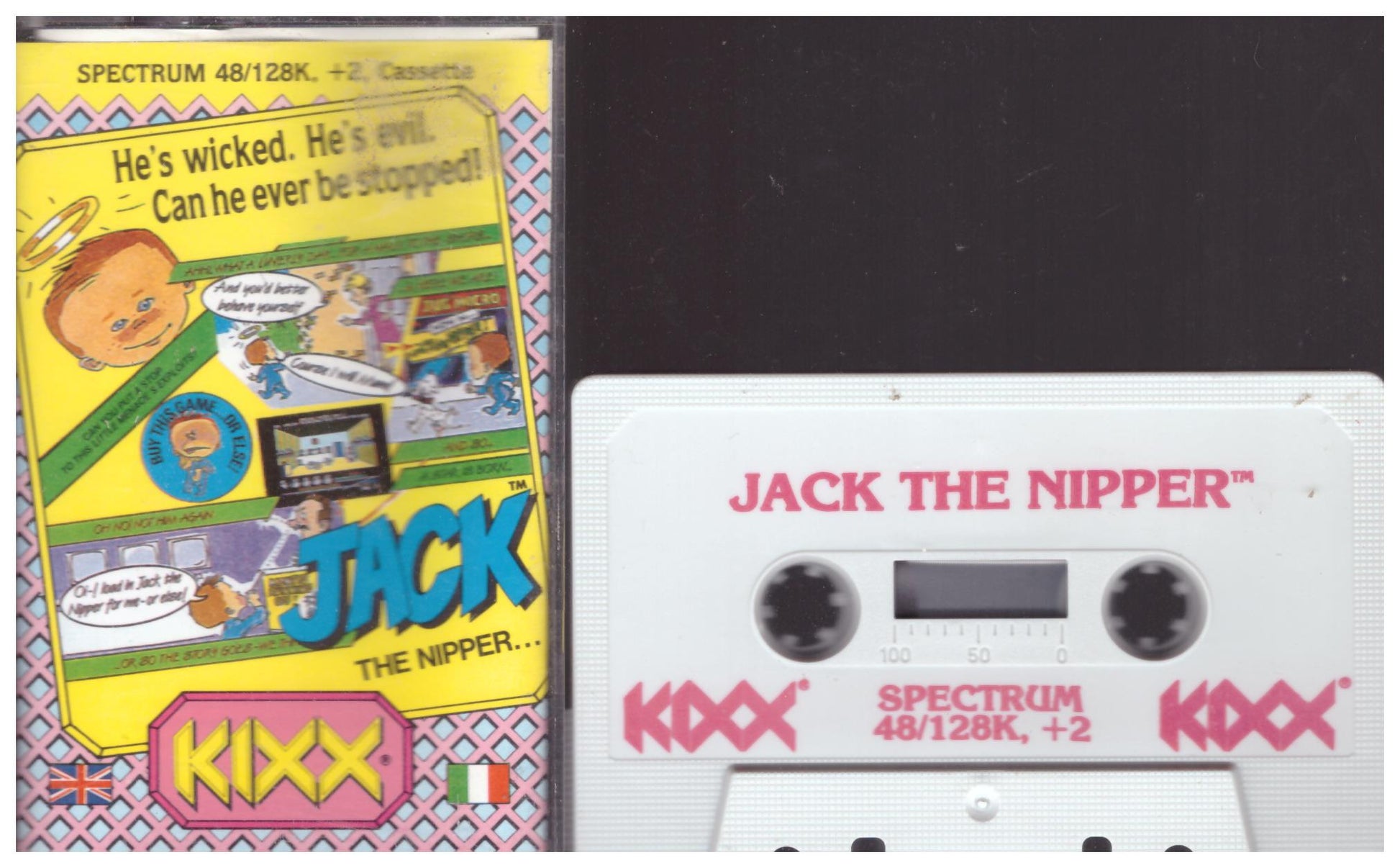 Jack The Nipper for ZX Spectrum from Kixx