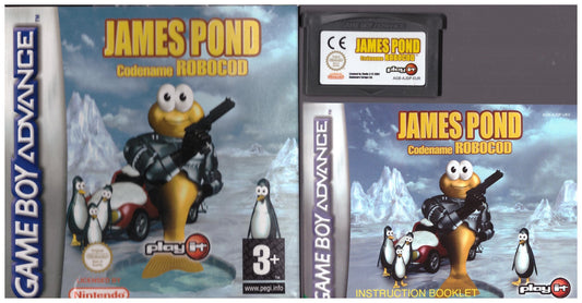 James Pond: Codename Robocod for Nintendo Gameboy Advance from Play It (AGB P AJDP)