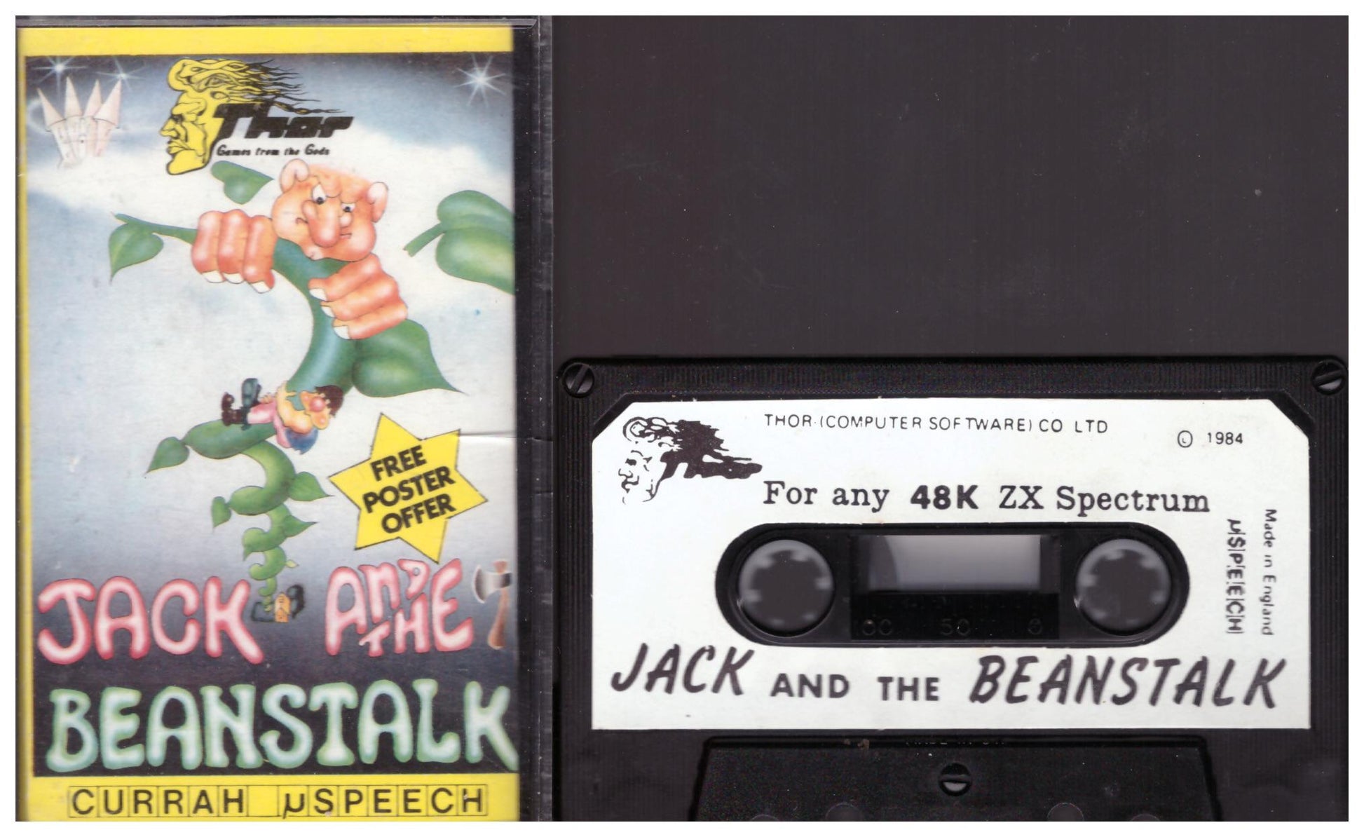 Jack And The Beanstalk for ZX Spectrum from Thor Computer Software