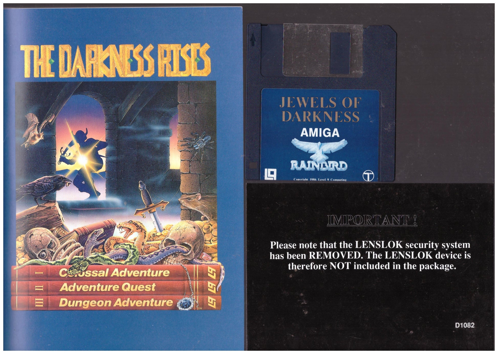 Jewels Of Darkness for Commodore Amiga from Rainbird