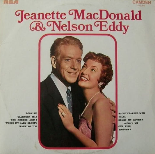 Jeanette MacDonald & Nelson Eddy from Camden/RCA