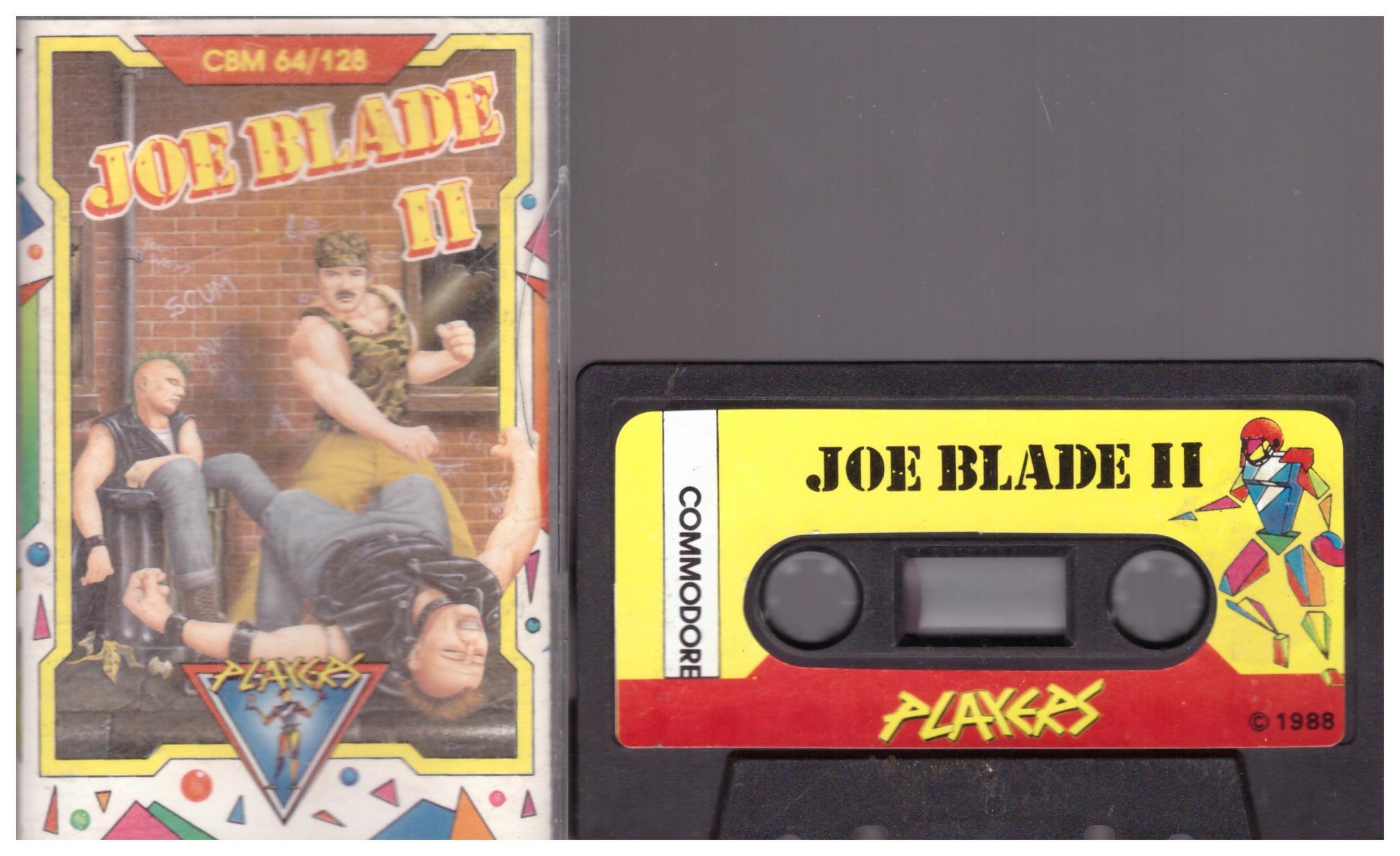 Joe Blade II for Commodore 64 by Players on Tape