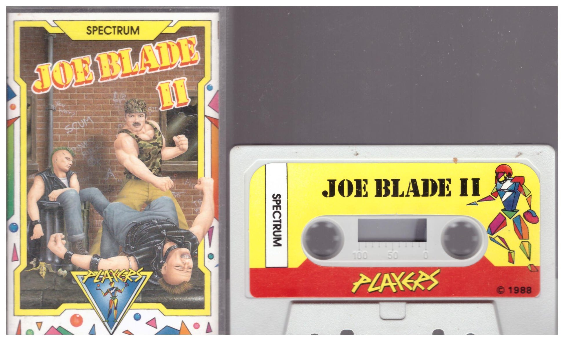 Joe Blade II for ZX Spectrum from Players