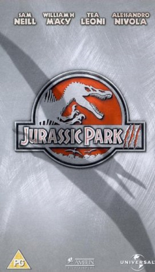 Jurassic Park III VHS from Universal (905 3633)