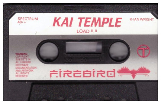 Kai Temple Tape Only for ZX Spectrum from Firebird