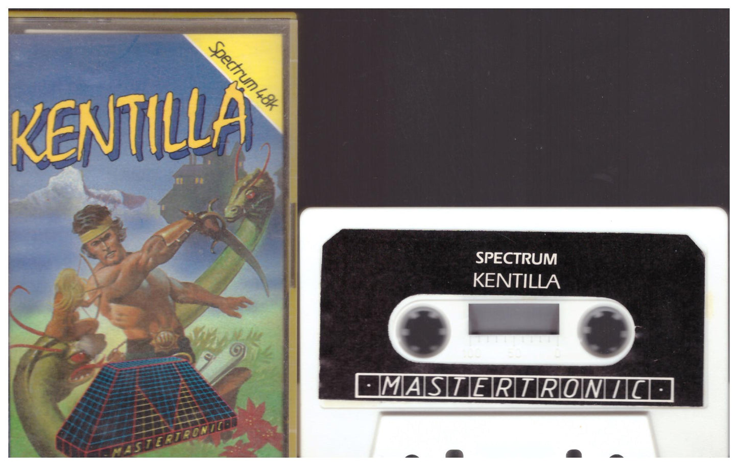 Kentilla for ZX Spectrum from Mastertronic (IS 0104)